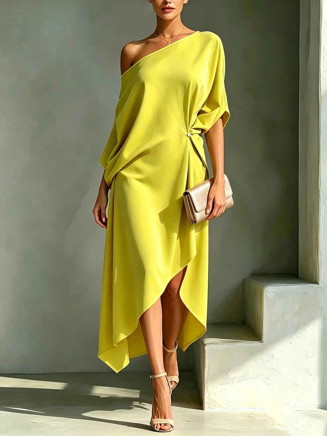 CAMILA™ │ ELEGANT ASYMMETRICAL DRESS