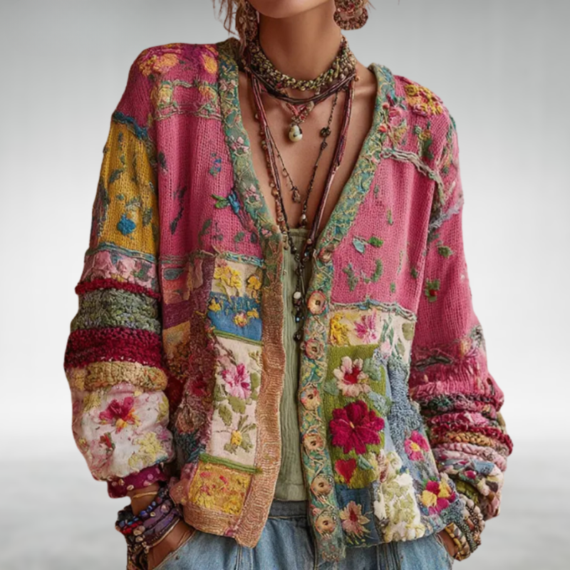 WILHELMINA | BOHO KNIT CARDIGAN