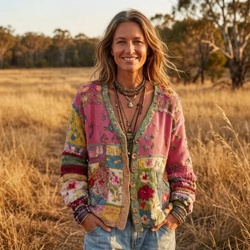 WILHELMINA | BOHO KNIT CARDIGAN