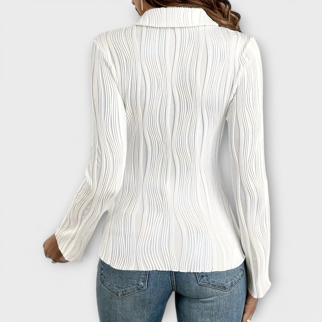 Natalie - Long-Sleeved Blouse