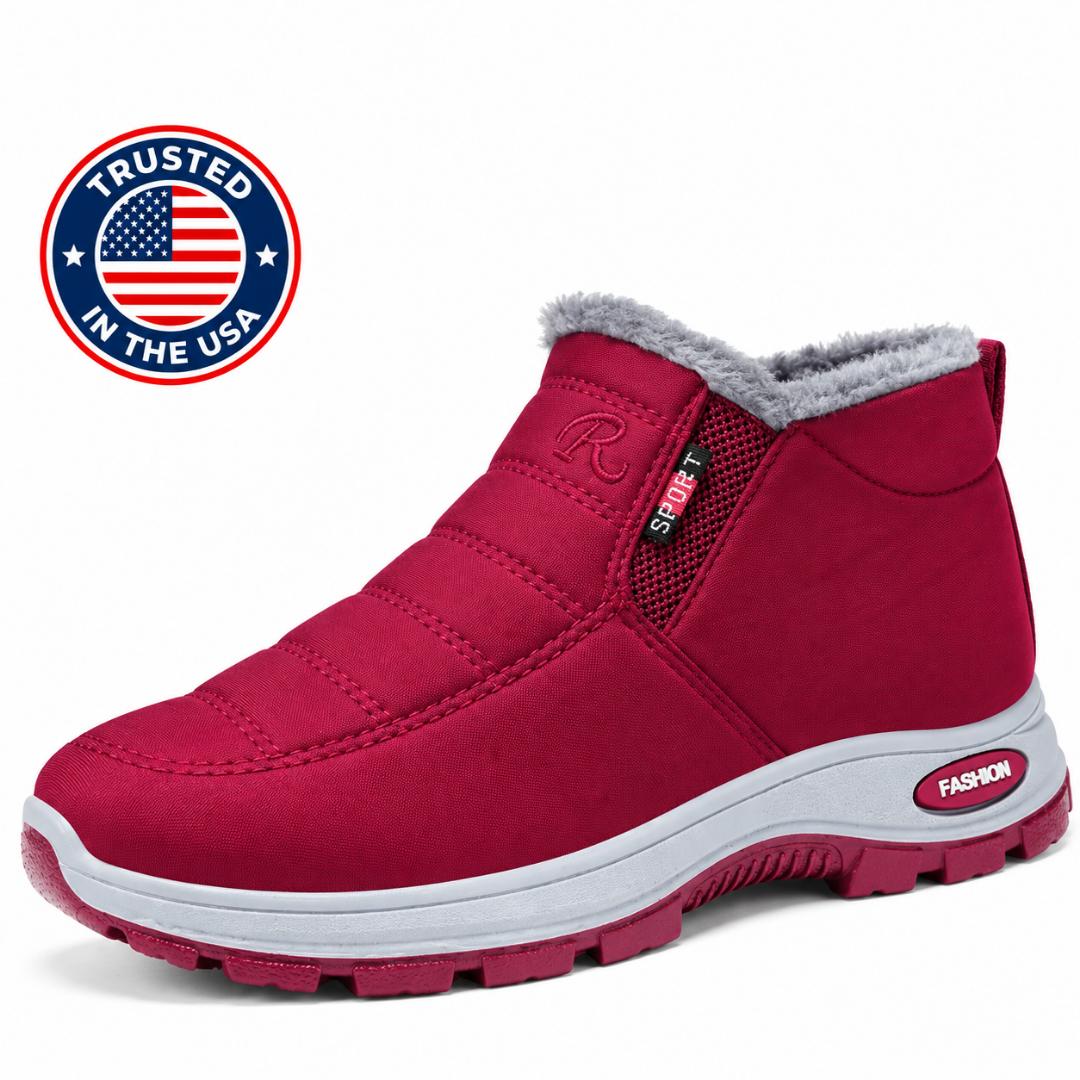 Sianna™ | Quilted Waterproof Slip-On Ankle Boots