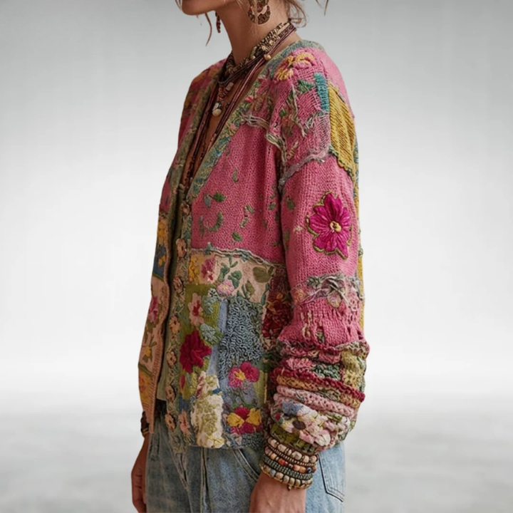 WILHELMINA | BOHO KNIT CARDIGAN