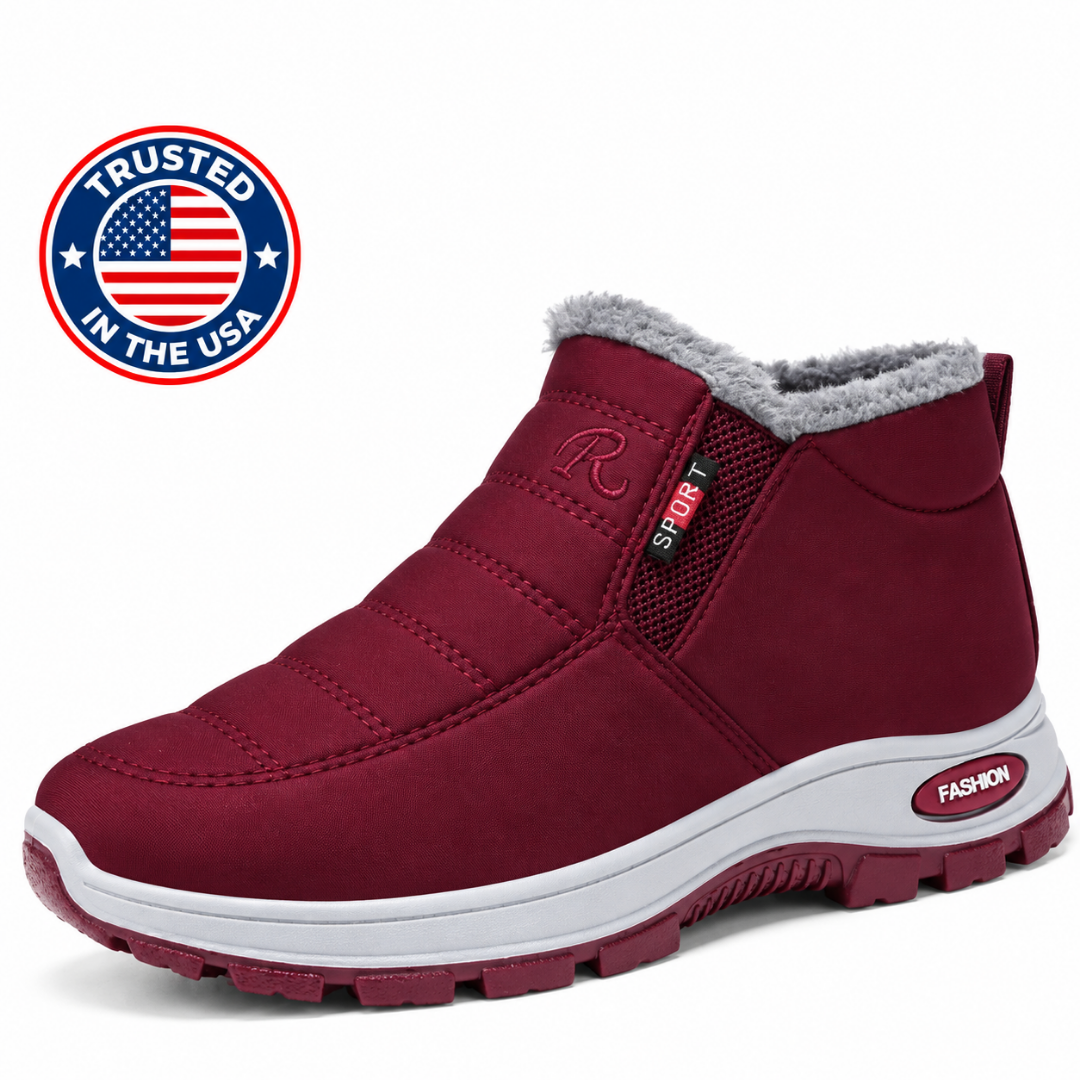 Sianna™ | Quilted Waterproof Slip-On Ankle Boots