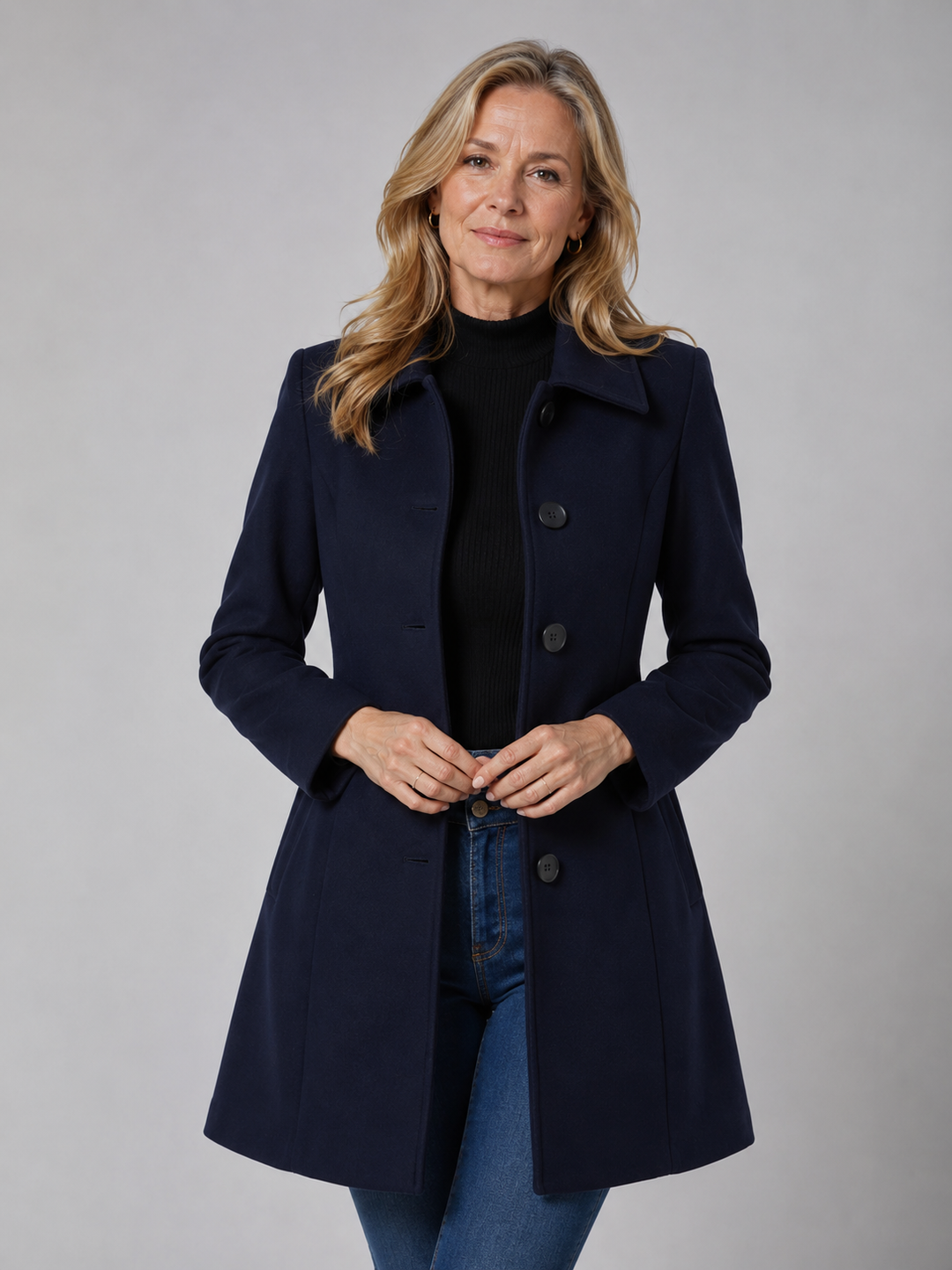 Lenora | Fit And Flare Coat